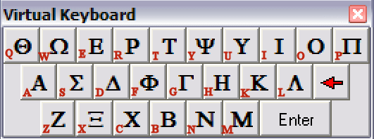 greek letters on mac keyboard